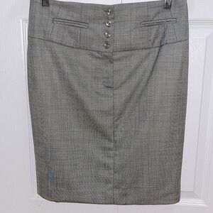 TEENFLO | Light Wool Skirt with Corset Waist - sz 8